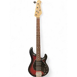 Used Sterling by Music Man Ray5 5 String BLACK CHERRY SUNBURST Electric Bass Guitar