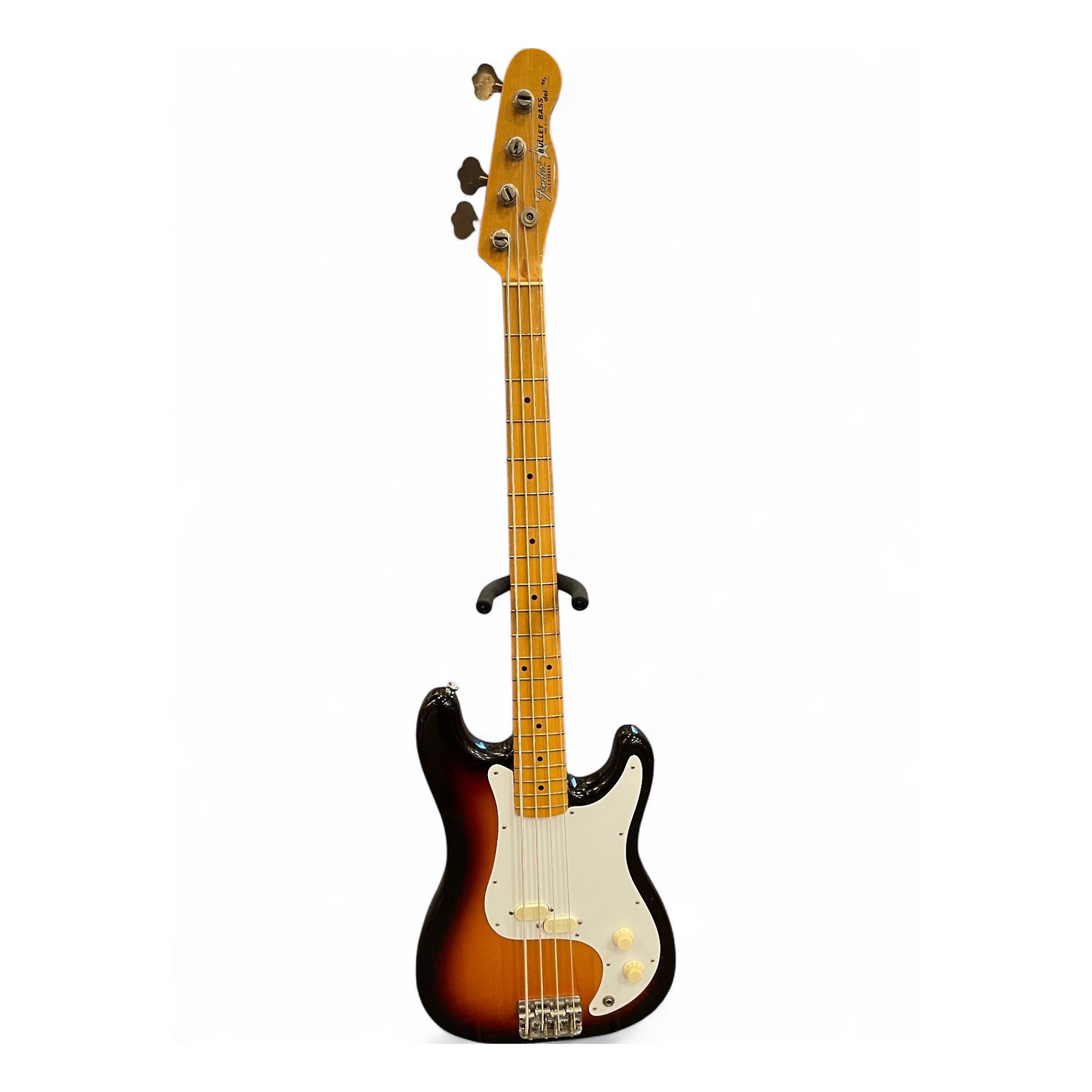 Vintage 1980 Fender bullet bass delux 2 Color Sunburst