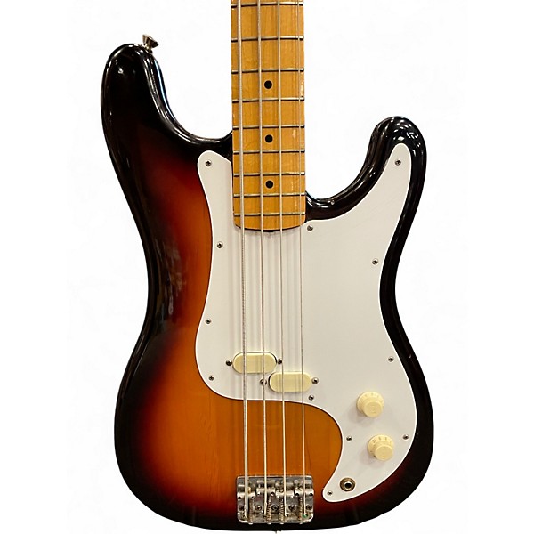 Vintage 1980 Fender bullet bass delux 2 Color Sunburst Electric Bass Guitar
