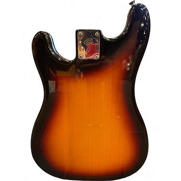 Vintage 1980 Fender bullet bass delux 2 Color Sunburst Electric Bass Guitar
