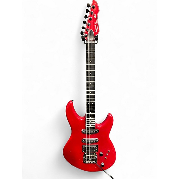 Used Peavey Impact 1 Crimson Red Trans Solid Body Electric Guitar