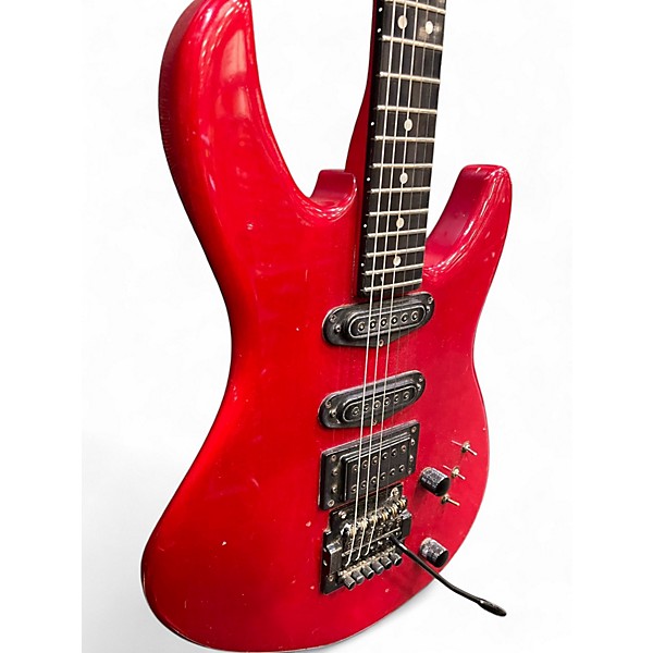 Used Peavey Impact 1 Crimson Red Trans Solid Body Electric Guitar