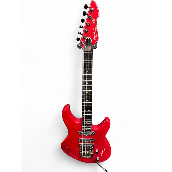 Used Peavey Impact 1 Crimson Red Trans Solid Body Electric Guitar