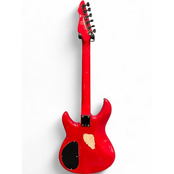 Used Peavey Impact 1 Crimson Red Trans Solid Body Electric Guitar