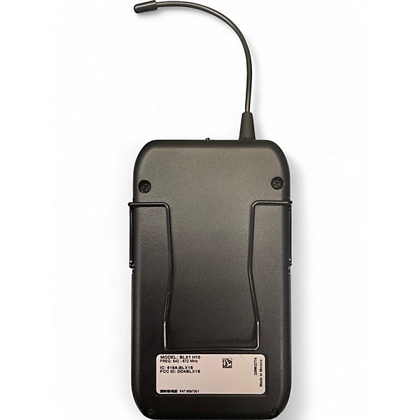 Used Shure BLX188/CVL-H10 Lavalier Wireless System