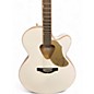 Used Gretsch Guitars G5022CE Rancher Falcon White Acoustic Electric Guitar