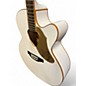 Used Gretsch Guitars G5022CE Rancher Falcon White Acoustic Electric Guitar