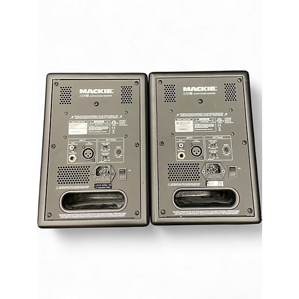 Used Mackie MR5 Pair Powered Monitor