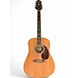 Used Epiphone Masterbuilt DR-500ME Natural Acoustic Electric Guitar thumbnail