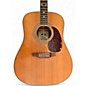 Used Epiphone Masterbuilt DR-500ME Natural Acoustic Electric Guitar