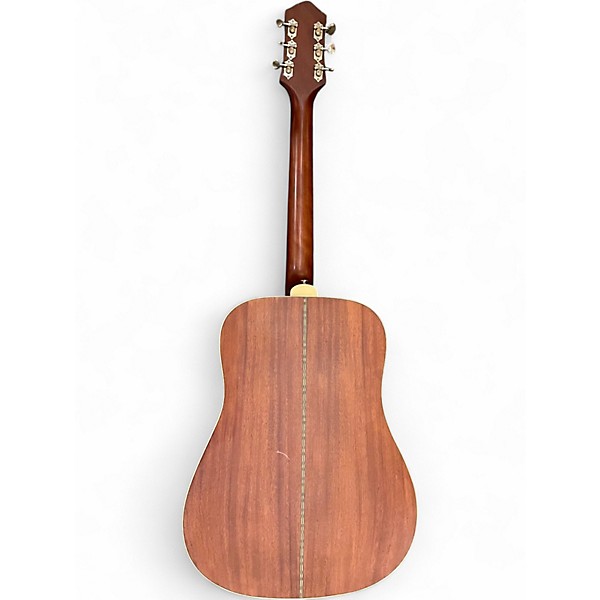 Used Epiphone Masterbuilt DR-500ME Natural Acoustic Electric Guitar