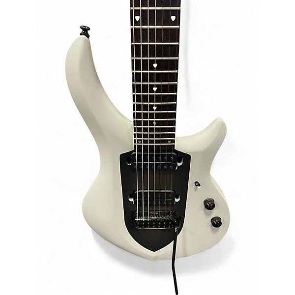 Used Sterling by Music Man John Petrucci MAJ170 7 STRING CHALK GREY Solid Body Electric Guitar