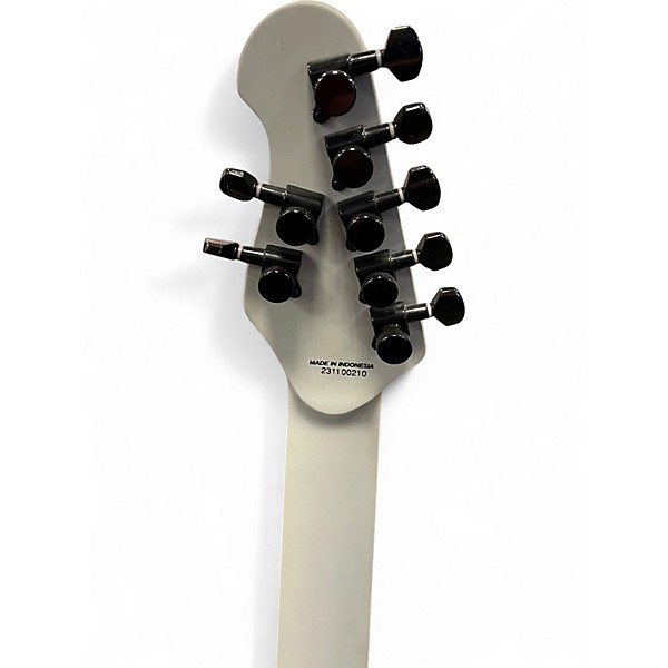 Used Sterling by Music Man John Petrucci MAJ170 7 STRING CHALK GREY Solid Body Electric Guitar