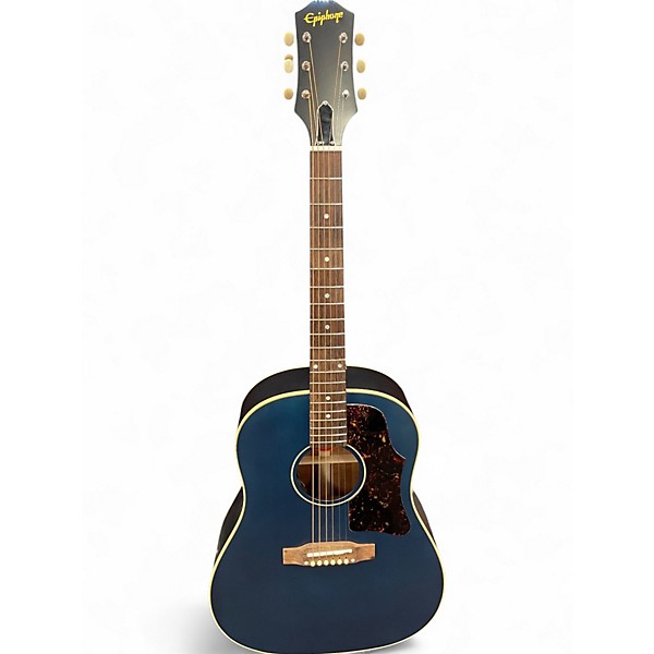 Used Epiphone INSPIRED BY GIBSON J-45  Blue Acoustic Guitar