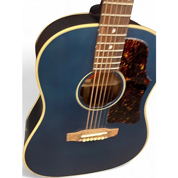 Used Epiphone INSPIRED BY GIBSON J-45  Blue Acoustic Guitar