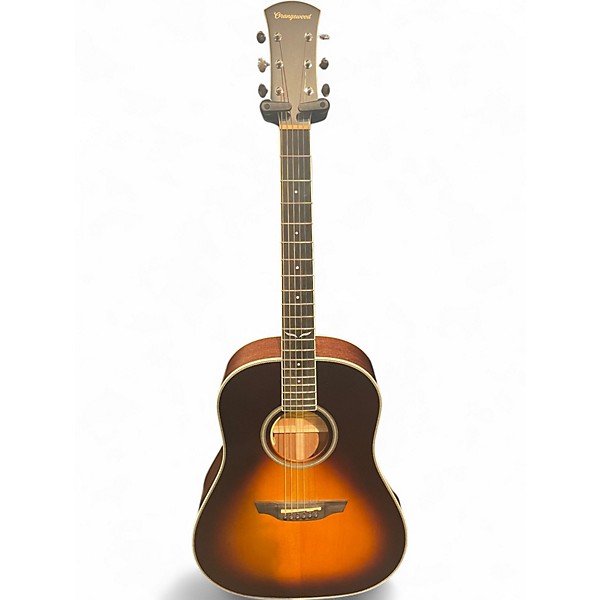 Used Orangewood Dolores Torrefied Spruce Vintage Sunburst Satin Acoustic Electric Guitar