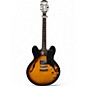 Used 2004 Epiphone DOT VS Tobacco Burst Hollow Body Electric Guitar