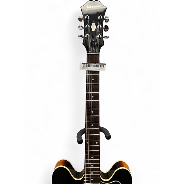 Used 2004 Epiphone DOT VS Tobacco Burst Hollow Body Electric Guitar