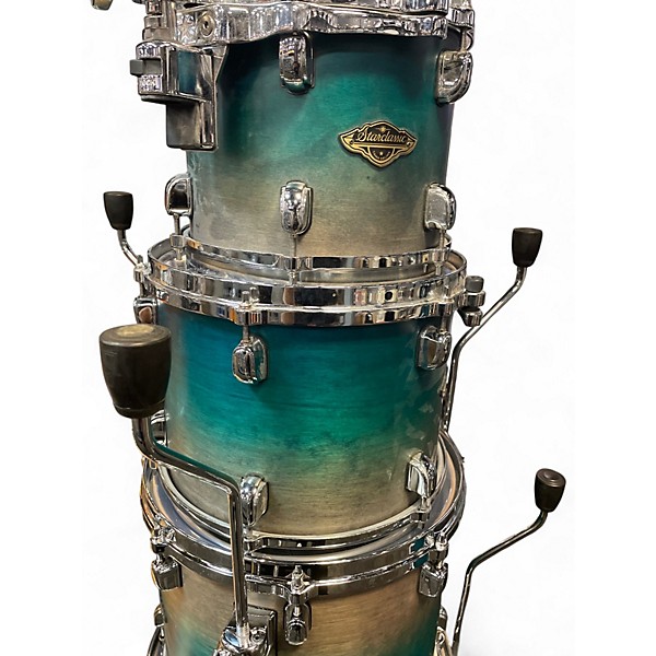 Used TAMA 5 Piece Starclassic Walnut/Birch Sapphire Fade Drum Kit