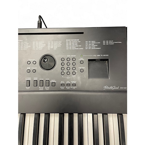 Used Yamaha DGX660 Portable Keyboard