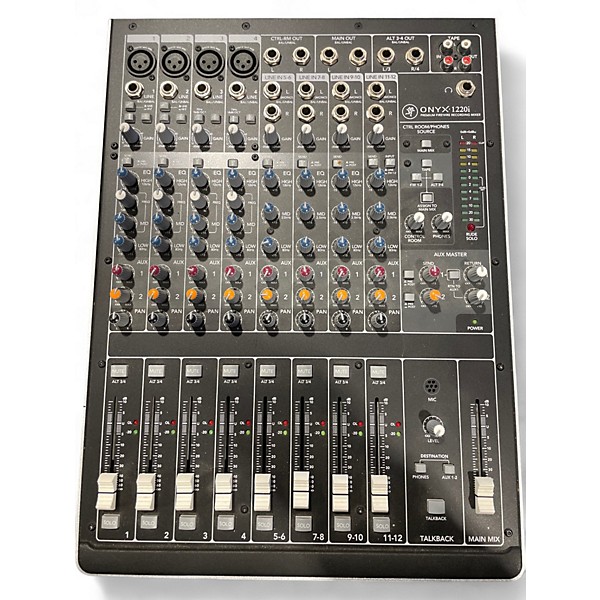 Used Mackie Onyx 1220I Unpowered Mixer | Guitar Center