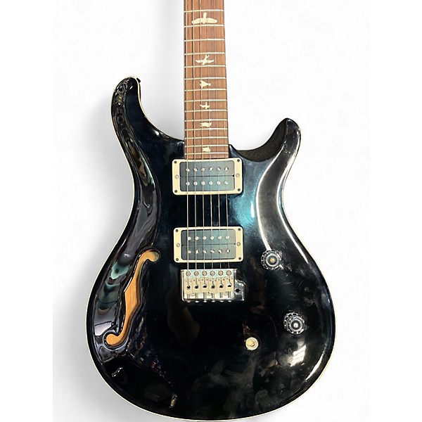 Used PRS CE 24 Black Hollow Body Electric Guitar