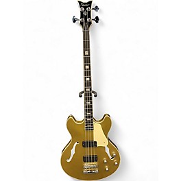 Used Schecter Guitar Research CORSAIR BASS Gold Electric Bass Guitar