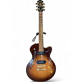 Used Yamaha AEX502 Vintage Sunburst Hollow Body Electric Guitar