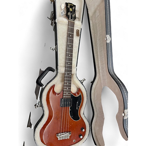 Vintage 1962 Gibson 1962 EBO BASS CHERRY RED Electric Bass Guitar