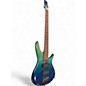 Used Ibanez SR875 BLUE  TO GREEN FADE Electric Bass Guitar