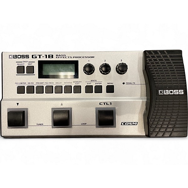Used BOSS GT1B Bass Effect Pedal