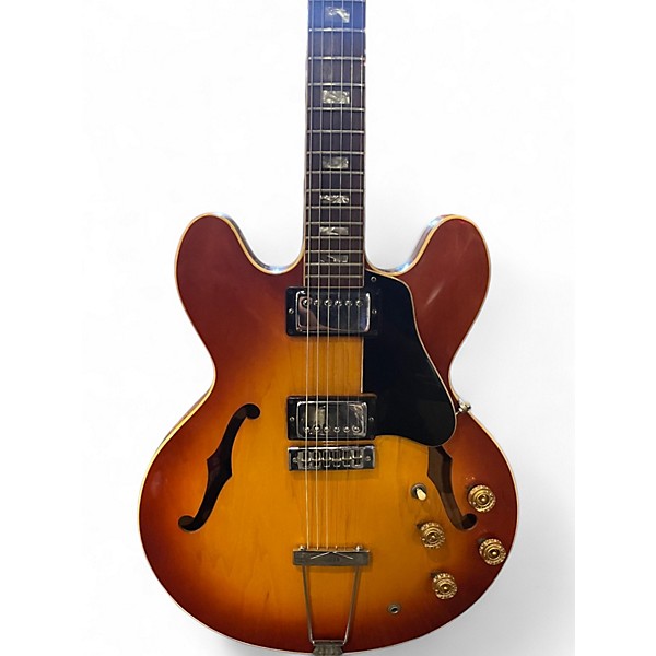 Vintage 1974 Gibson ES335 Cherry Sunburst Hollow Body Electric Guitar