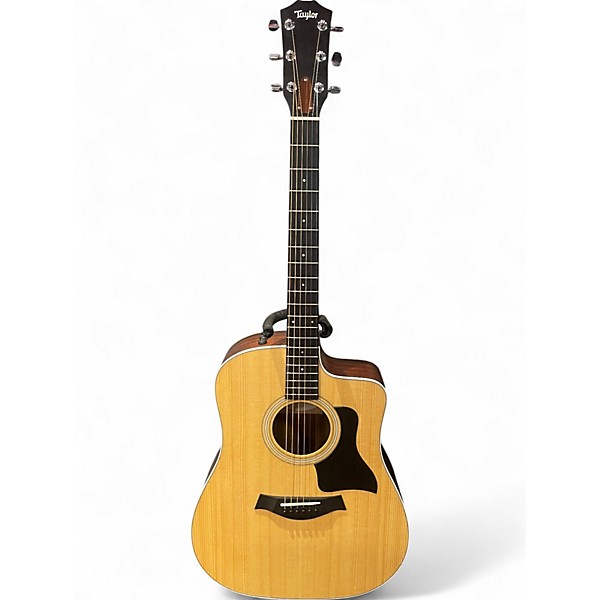 Used Taylor 210CE Natural Acoustic Electric Guitar