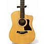 Used Taylor 210CE Natural Acoustic Electric Guitar