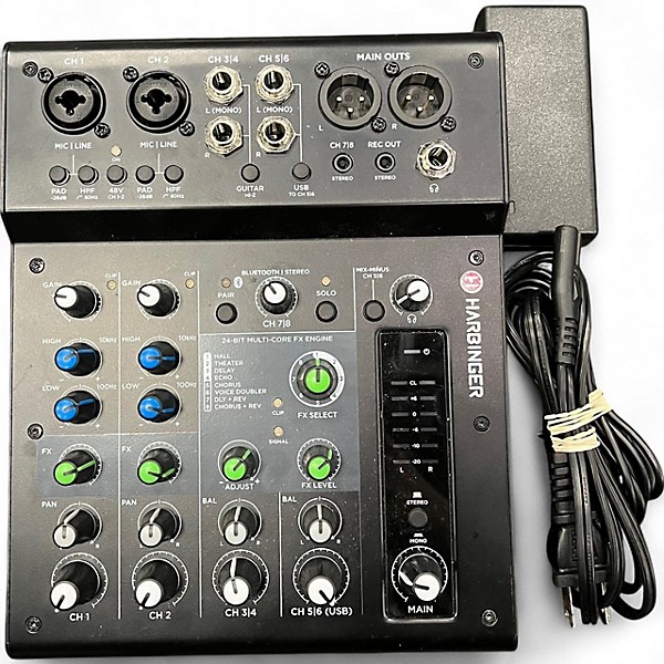 Used Harbinger LX8 Unpowered Mixer