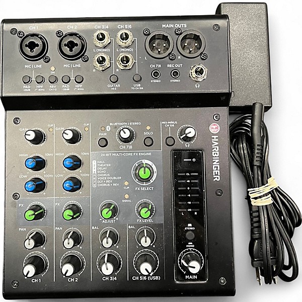 Used Harbinger LX8 Unpowered Mixer