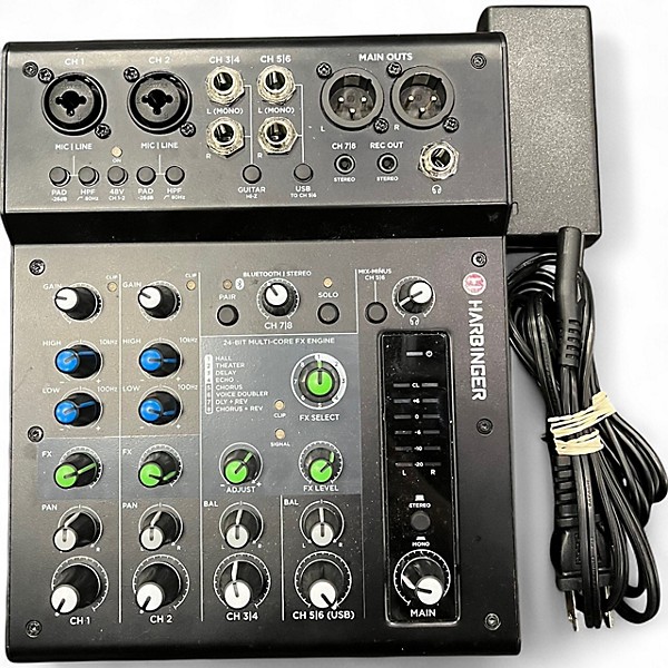 Used Harbinger LX8 Unpowered Mixer