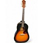 Used Epiphone AJ45S 2 Color Sunburst Acoustic Electric Guitar thumbnail