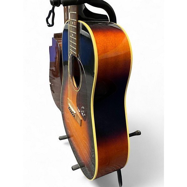 Used Epiphone AJ45S 2 Color Sunburst Acoustic Electric Guitar