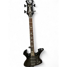 Used Dean Spire Transparent Black Electric Bass Guitar