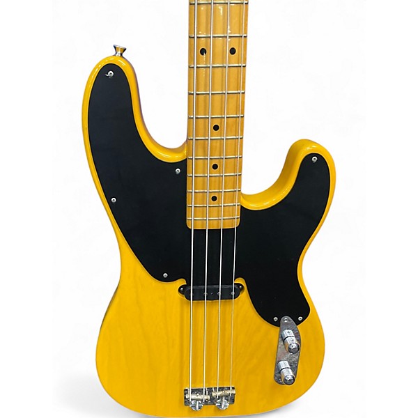 Used Fender 1951 Reissue Precision Bass Butterscotch Blonde Electric Bass Guitar