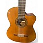 Used Salvador Ibanez GA6CE 14 02 Natural Classical Acoustic Electric Guitar