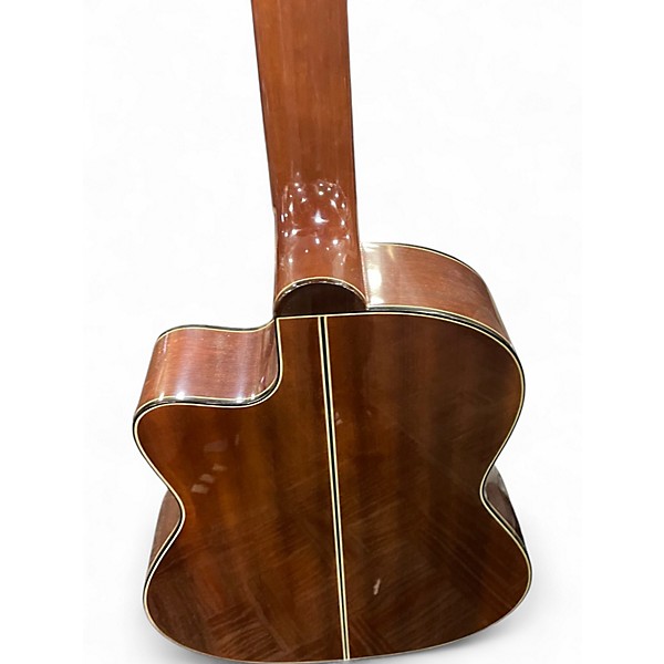 Used Salvador Ibanez GA6CE 14 02 Natural Classical Acoustic Electric Guitar