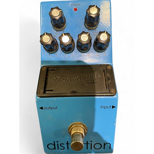 Used Starcaster by Fender DISTORTION Effect Pedal
