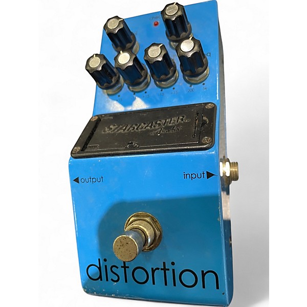 Used Starcaster by Fender DISTORTION Effect Pedal