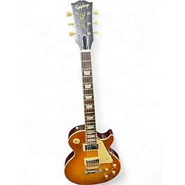 Used Epiphone INSPIRED BY GIBSON CUSTOM 1959 LES PAUL STANDARD Iced Tea Solid Body Electric Guitar