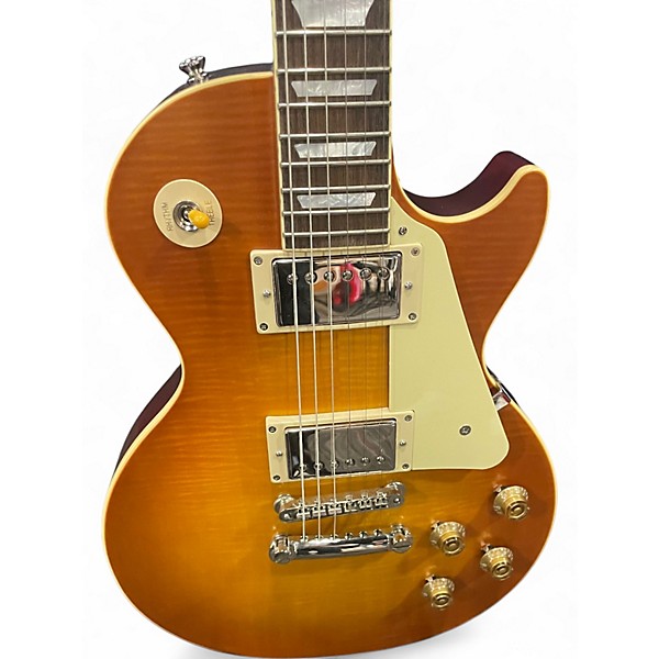 Used Epiphone INSPIRED BY GIBSON CUSTOM 1959 LES PAUL STANDARD Iced Tea Solid Body Electric Guitar