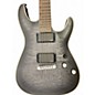 Used Schecter Guitar Research C1 Platinum Black and Silver Solid Body Electric Guitar