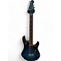 Used Ernie Ball Music Man LTD JP6 PIEZO SPARKLE BLUE FADE Solid Body Electric Guitar thumbnail