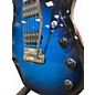 Used Ernie Ball Music Man LTD JP6 PIEZO SPARKLE BLUE FADE Solid Body Electric Guitar